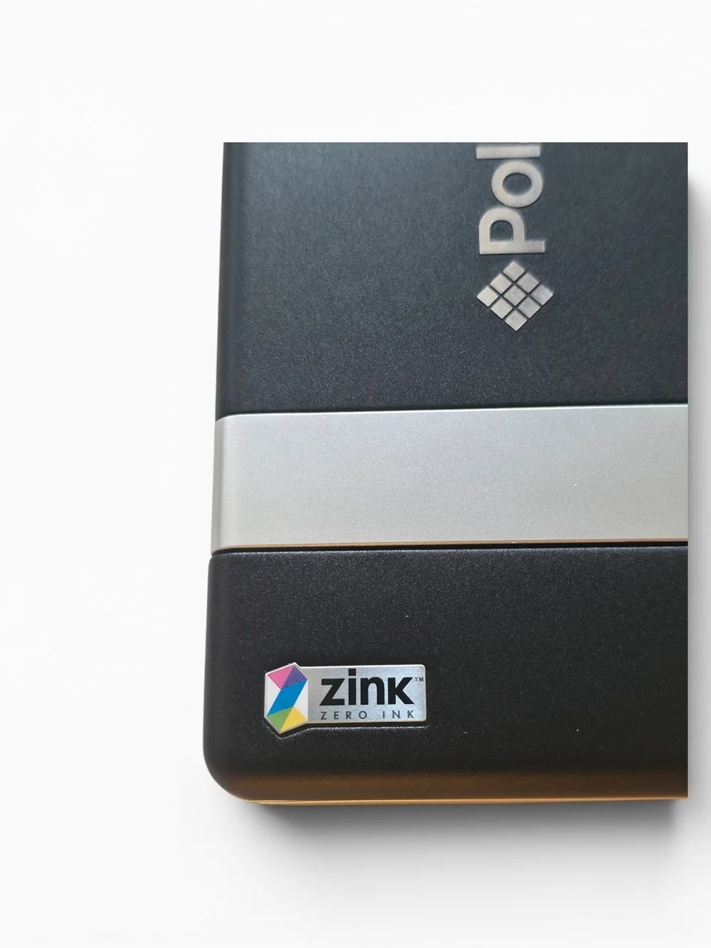 Polaroid Portable Photo Printer in Black with Silver Accent